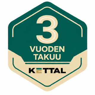 3 vuoden takuu kaikille Kettal-sähkömopoille