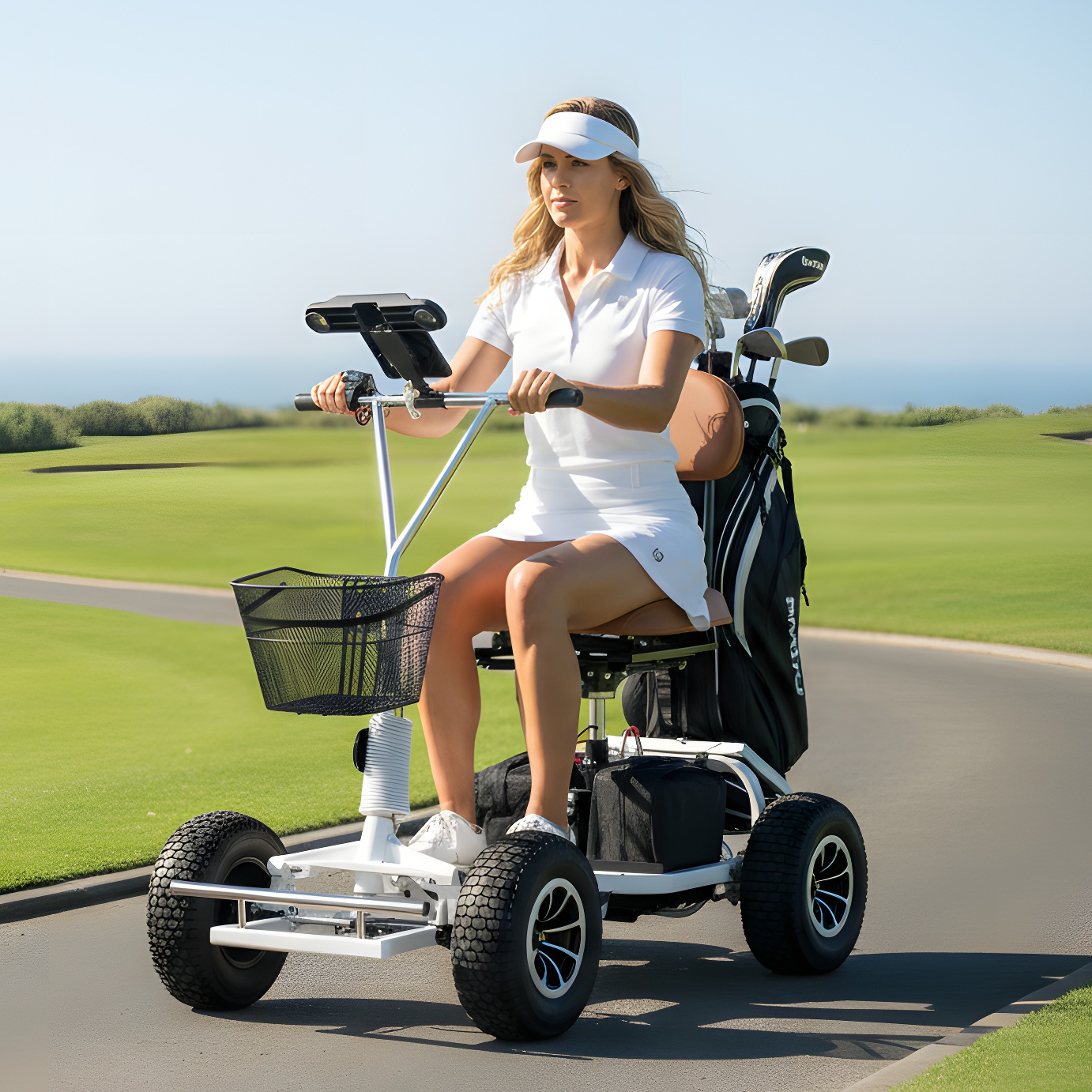 KETTAL G800 White - Mobility Scooter 8