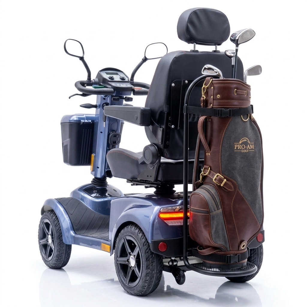 Kettal Golf Bag Holder - Mobility Scooter