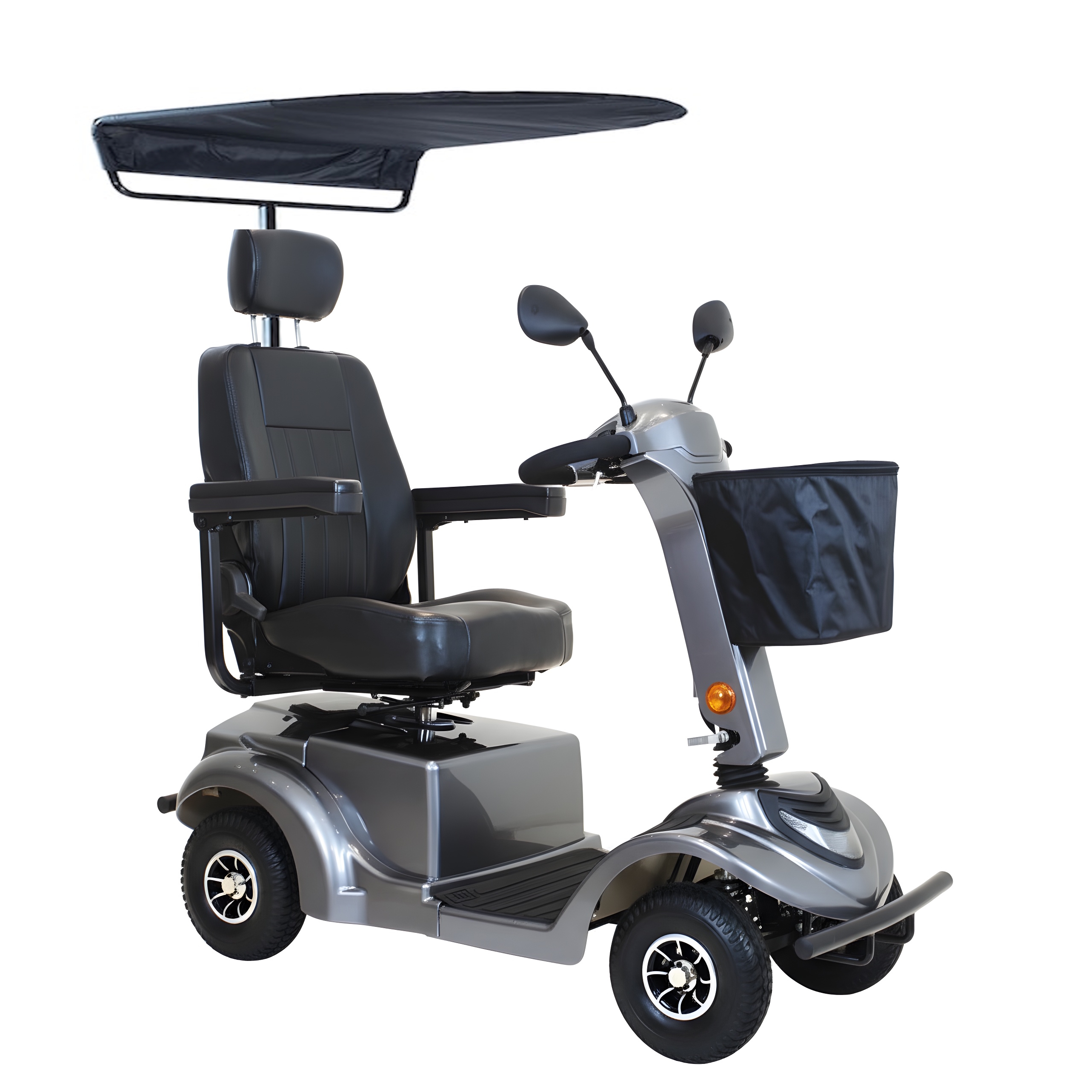 Toit pare-soleil Kettal pour scooter de mobilité – monté au-dessus du siège d'un scooter de mobilité